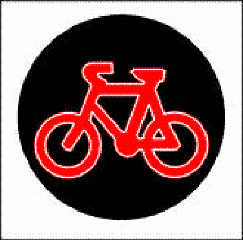 red bike light