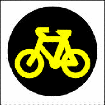 yellow bike light